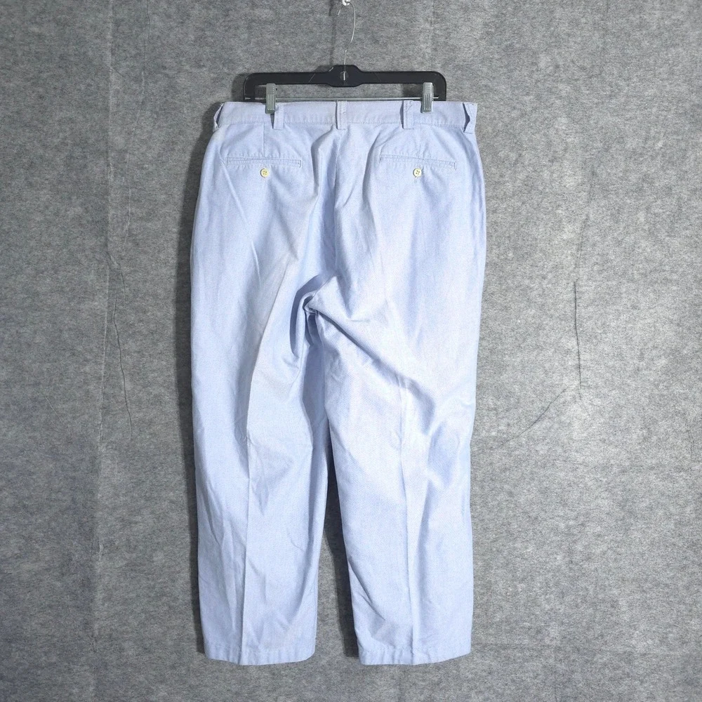 Polo by Ralph Lauren Men Blue Chino Pants Cotton Casual Trousers 34 x 27 Preppy